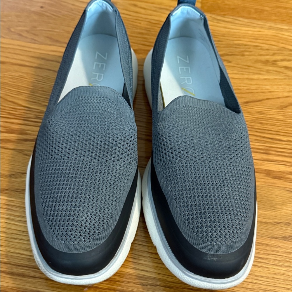 Cole Haan Gray and Black Loafers EUC zero grand size 11 - Picture 2 of 9